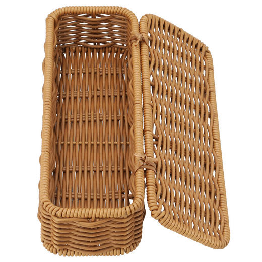 NITORI宜得利家居 厨房抗菌收纳筐可水洗带盖刀叉收纳盒 商品图3