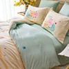 多喜爱卡通全棉印花三/四件套【新疆棉】【芬纳诺抗菌】【宽边枕套】柔软亲肤吸湿透气不易褪色 小象多比/小恐龙派对/甜梦花园/萌萌小可爱/快乐小狗/快乐池塘/卡皮巴拉/怪兽派对/早安喵呜 商品缩略图5