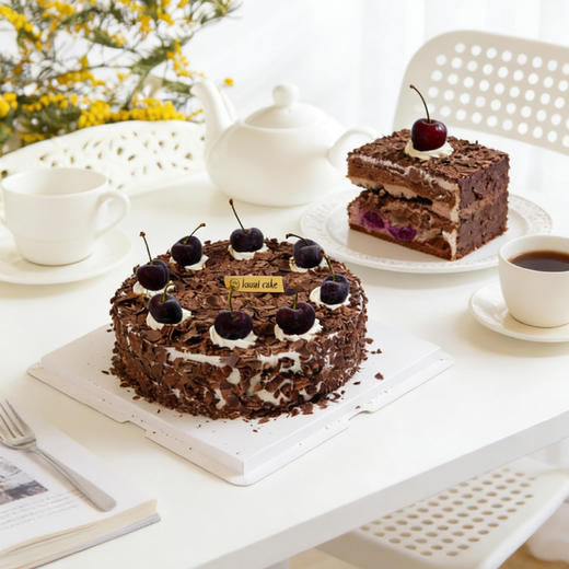 2026年马年新品蛋糕  海岛黑森林车厘子  生日蛋糕（深圳同城） 商品图1