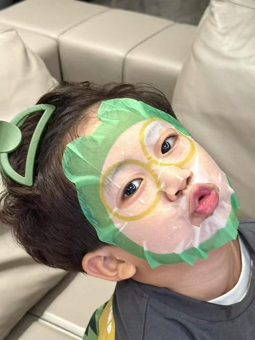 爱多康韩国儿童宝宝面膜面膜补水保湿滋润宝宝男女孩专用5片一盒 商品图5