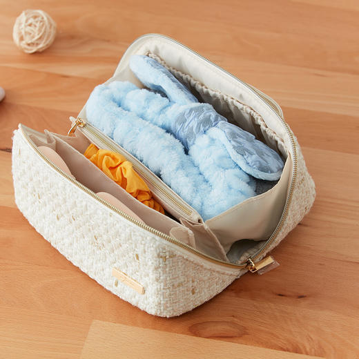 NITORI宜得利家居 便携护肤品化妆品收纳包化妆包洗漱洗浴包 小香风 商品图3