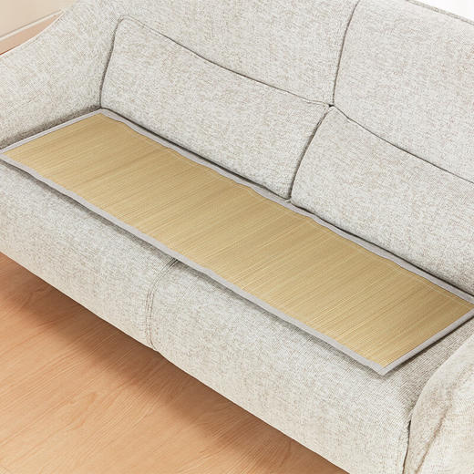 NITORI宜得利家居 夏日餐椅沙发蔺草坐垫 商品图4