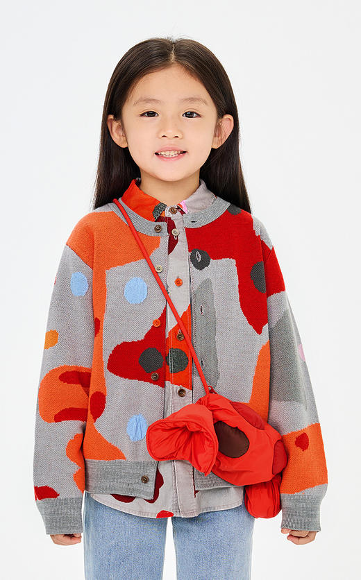 jnby   26年春款  短款开襟毛衫  1Q1313500 商品图6