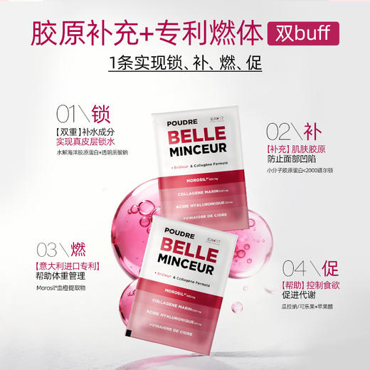 【超燃塑型组合】黑姜片✔️美燃粉✔️瘦腿丸 | 4维精准管控 内燃脂外紧致 强强联合 商品图9