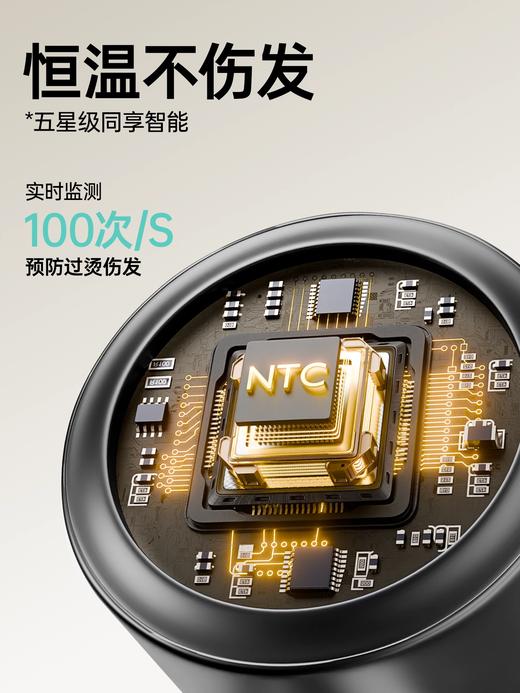 Creade科瑞德高速电吹风机星级酒店同款大风力家用负离子护发风筒 商品图4