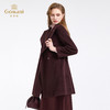 乔万尼冬新品100%绵羊毛不对称立领设计毛呢大衣ED4A770 商品缩略图2