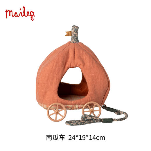 Maileg 南瓜车 皇家城堡系列 过家家玩具 迷你精致 北欧风创意设计 适合3岁以上 丹麦国宝级玩具品牌 11-5409-00 商品图0
