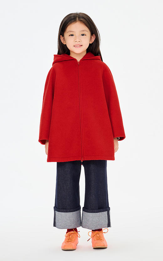 jnby  26年春款  长款呢大衣  1Q1812440 商品图0