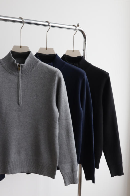 R.L 经典款四分之一拉链针织毛衣 MY154 商品图4