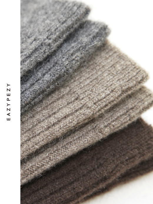 天然牦牛绒保暖袜 商品图3