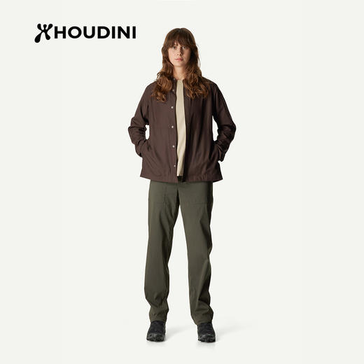HOUDINI胡丁尼Liquid Chore液动户外女26春新轻量徒步越野长裤 860062 商品图1