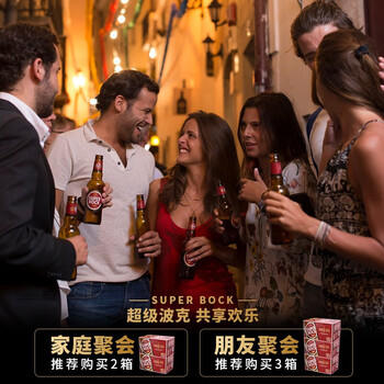 超级波克（SUPER BOCK）经典黄啤酒 进口啤酒  250ml*24瓶 聚会烧烤送礼整箱装葡萄牙原装 商品图5