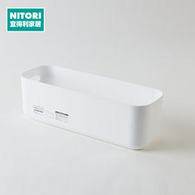 NITORI宜得利家居 收纳盒杂物收纳盒玩具零食整理筐杂物储物盒 收纳盖