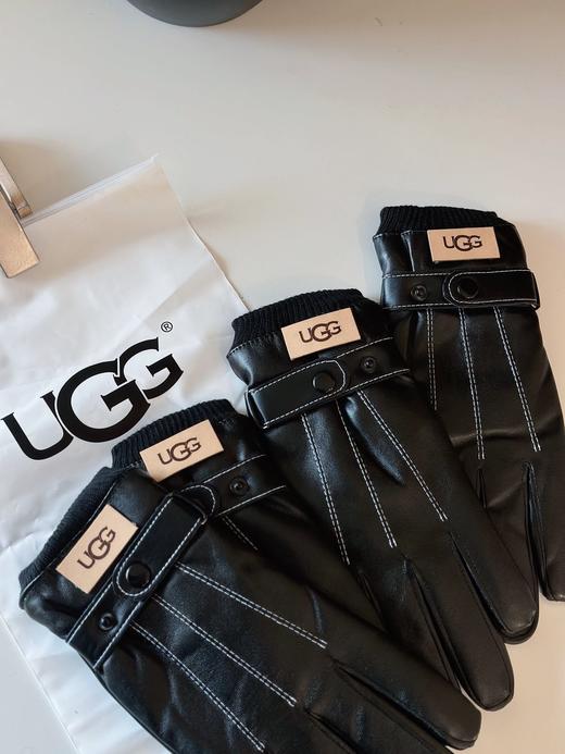 元单冬季保暖防寒皮手套 商品图3