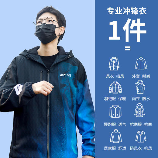 （福利秒杀）佳钓尼断码冲锋衣钓鱼服冲锋裤 商品图1