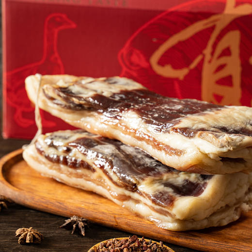 乾红食品有乾有咸·咸货年礼 咸鹅/黑猪肉腊肠/乌米腊肠/咸肉 年货礼盒 商品图2