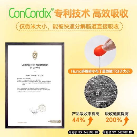 Hurra挪威进口儿童多维锌复合维生素补Vb族锌补硒小布丁软糖45粒/盒 商品图5