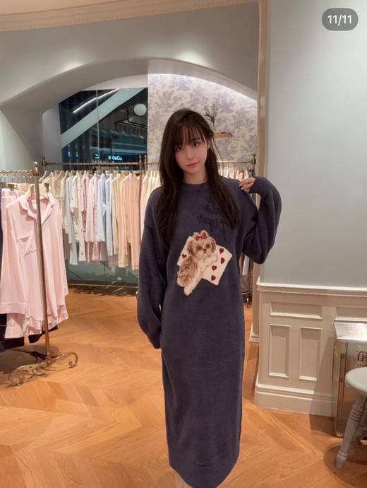 一店k （半边绒羽毛纱！）有新年生肖款！居家摆烂时间必须拥有的半边绒家居服！软fufu幸福感爆棚！情侣套装、睡裙系列合集！ 商品图11