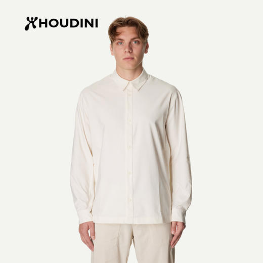 HOUDINI胡丁尼Symbio Base共栖男户外26春夏新男休闲商务长袖衬衫 860058 商品图4