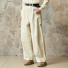 Famecoco范可儿工装风高腰弯刀裤宽松休闲加厚洗水棉香蕉裤FAD8GA128 商品缩略图1