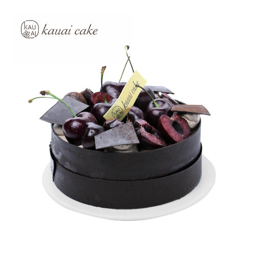 2026年马年新品蛋糕  岛屿*黑钻映红宝石  熔岩巧克力生日蛋糕（深圳同城） 商品图0