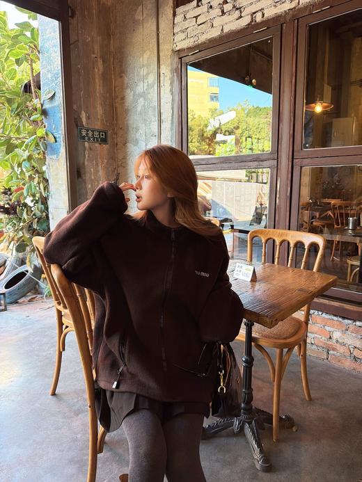 【非质量问题不退】PP04-MIUMIU摇粒绒外套(BL*PP) 商品图4