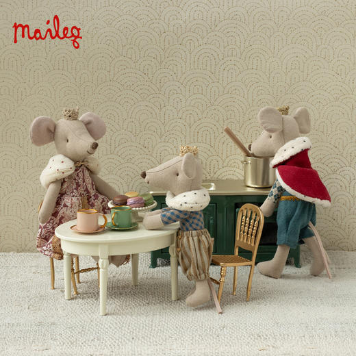 Maileg 城堡 皇家城堡系列 过家家玩具 迷你精致 北欧风创意设计 适合3岁以上 丹麦国宝级玩具品牌 11-5203-00 商品图6