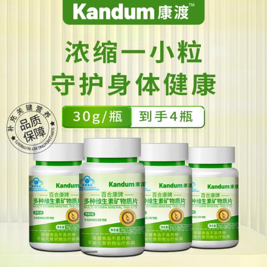 【一价到底】【康渡多维素片】15种维生素矿物质，协力补充关键营养，浓缩一小粒，守护身体健康。 商品图1