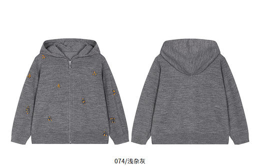 jnby  26年春款  短款开襟毛衫   1Q1313360 商品图12