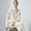 【咕咕同款】KINGDEER/KD秋冬新款女式翻领长袖羊绒衫 约390g L805690经典基本款/气质款/100%山羊绒鹿王 商品缩略图11