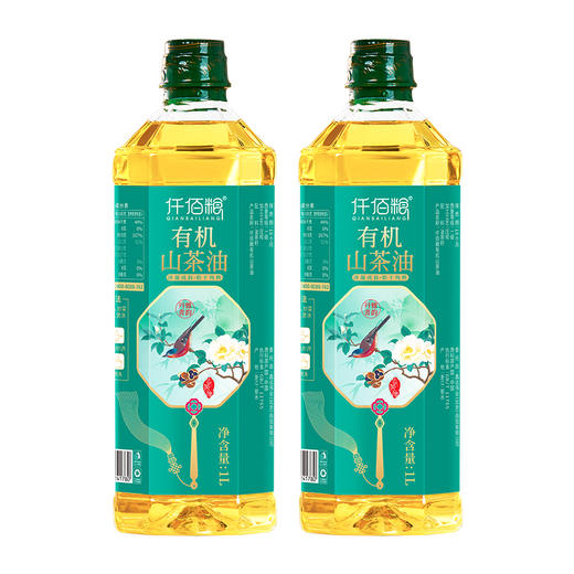 仟佰粮丹青雅韵-有机纯正山茶油双支礼盒1L*2 商品图2