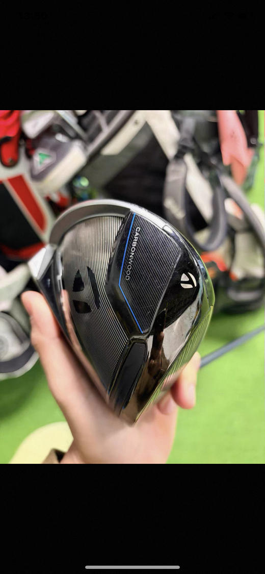 八成新的泰勒梅次新款Qi10一号木杆10.5度MAX版50克R美规杆身相当于日规的SR硬度 商品图4