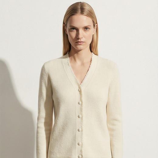 KINGDEER/KD秋冬新款女式v领慵懒休闲羊绒衫L805567经典基本款/气质款鹿王 红色 商品图13