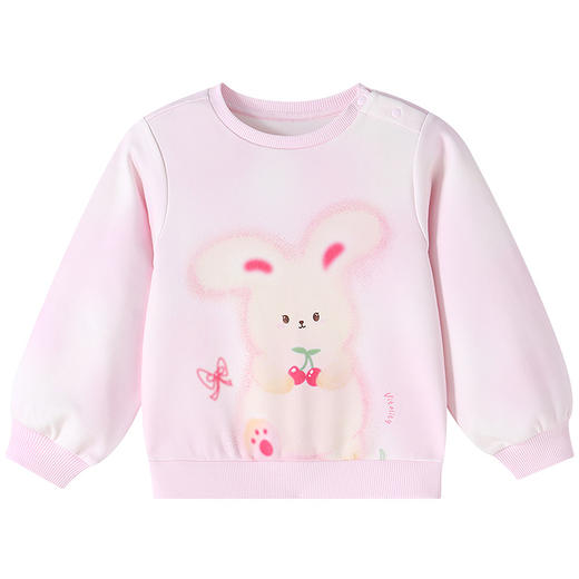 【实体店同款】女童圆领长袖卫衣春季新款安奈儿童装XG611053 商品图6