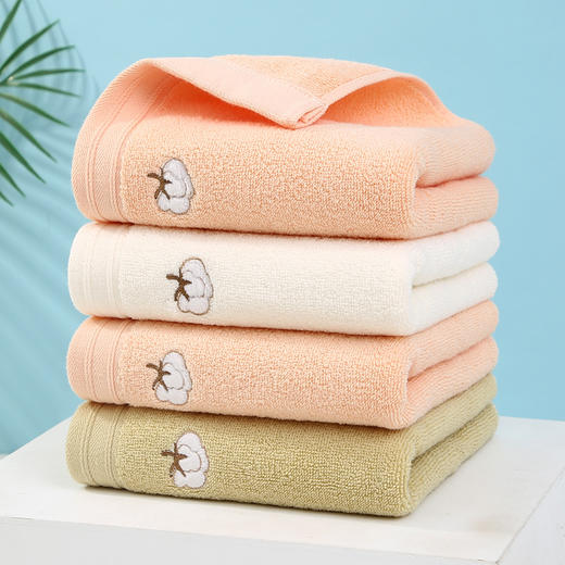 【优质柔软面料❗️久洗不发硬】纯棉礼品毛巾不掉毛全棉家用面巾刺绣。jc 商品图0