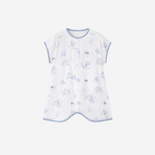 【商场同款】英氏婴儿睡袋春夏款宝宝分腿睡袋莫代尔新生儿防踢被 商品图4