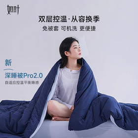 【如叶 · 深睡子母被】如叶深睡被PRO2可机洗子母被二合一四季被芯免被套