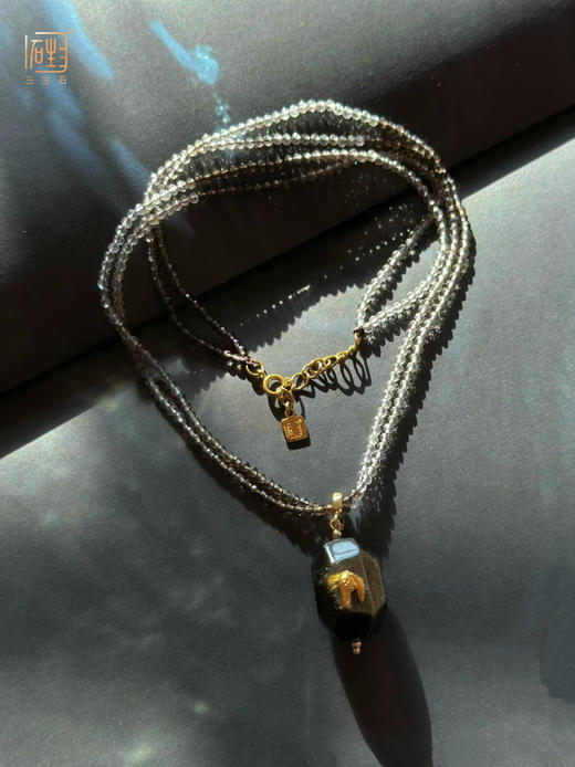 三生石.马语者“万能扣”吊坠彩宝金属多用项链 商品图5