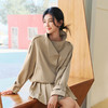 【严选】【领感风衣】诗凡黎卡其立领廓形短风衣2026春新款肌理质感短外套7H1460201 商品缩略图0