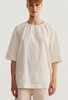 Casey Casey 26SS 米白色轻量纸棉圆领上衣 商品缩略图4