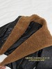 一店k 1oo%绵羊毛！90%鸭绒！一件不一样的羽绒服！又帅又暖的神仙外套！皮质软到炸！马思纯同款 宽松复古机车羊羔毛羽绒外套！ 商品缩略图12