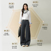 【严选】【有点KU】诗凡黎莱赛尔棉弯刀裤2026春新款宽松显瘦阔腿休闲裤女7H1450271 商品缩略图1