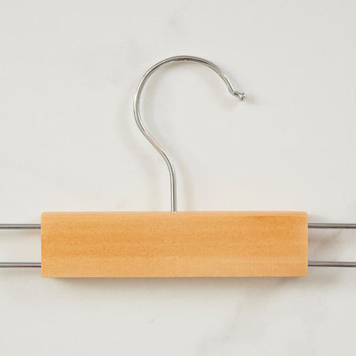 NITORI宜得利家居 晾晒裤架夹裙子木制裙裤夹IK001 RK 3P 商品图2