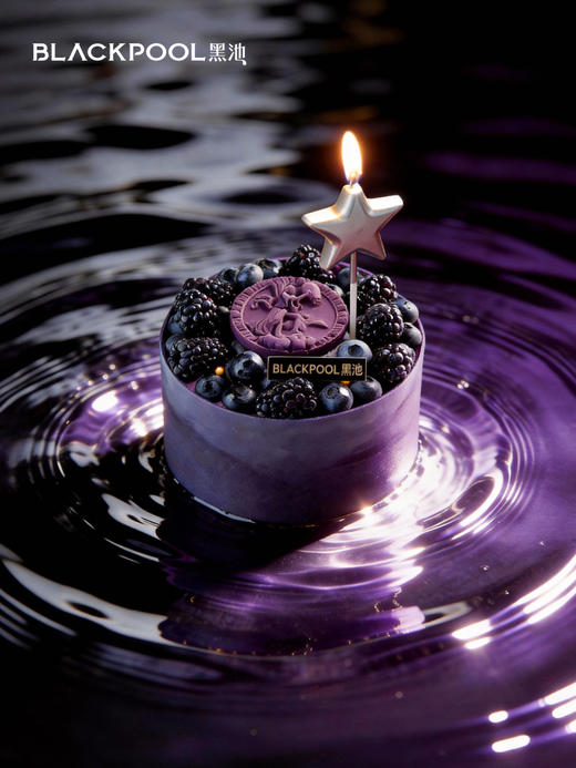 水瓶座.流光-黑巧双莓软忌廉 黑池 商品图0