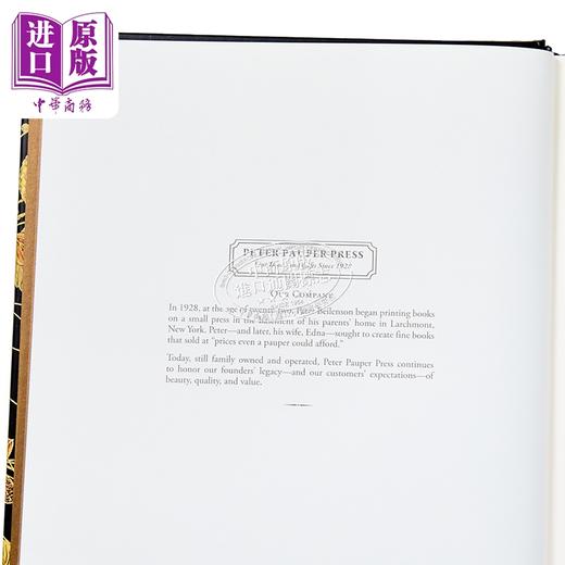 【中商原版】秋草日记本 笔记本 耐用精装镀金边 Autumn Grasses Journal Diary Notebook 英文原版 Peter Pauper 商品图2