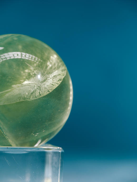 迷罗元和堂 萤石球苹果绿直径约4cm【器悟雅玩】 商品图1