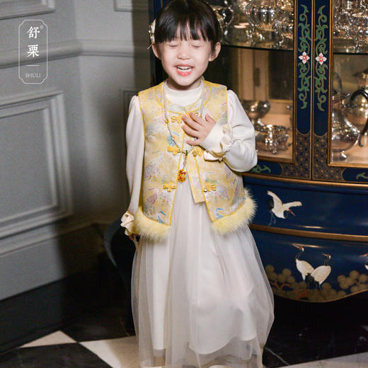 『舒栗·冬季新款』D141-冷香马甲 商品图0