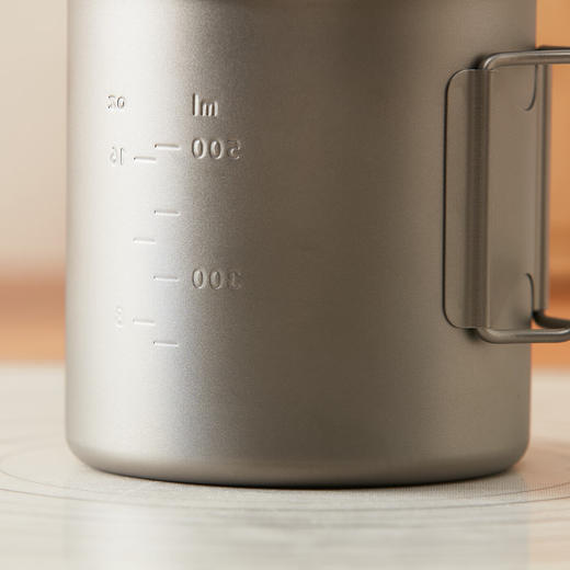 NITORI宜得利家居 野餐便携式纯钛户外煎锅汤锅套装马克杯雪拉碗 商品图8