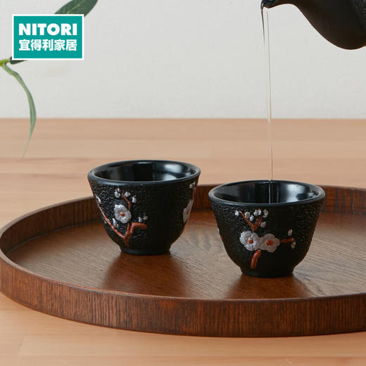 NITORI宜得利家居 铸铁杯铁杯泡茶杯子铁壶配套功夫茶杯 商品图0