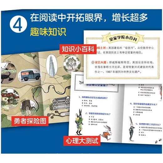 皇家兔：全4册 神秘胡萝卜/钻石大追踪/逃离高塔/特工之路 商品图2